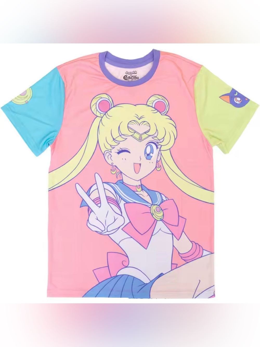 Sailor Moon Luna Oversized Shirt Size 3X